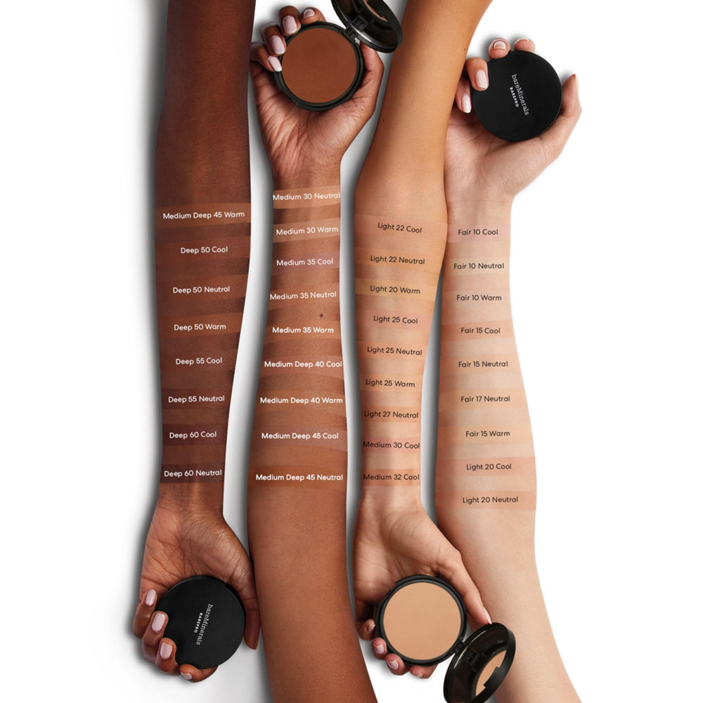 BareMinerals BarePro aplicación con esponja incluida para retoques.