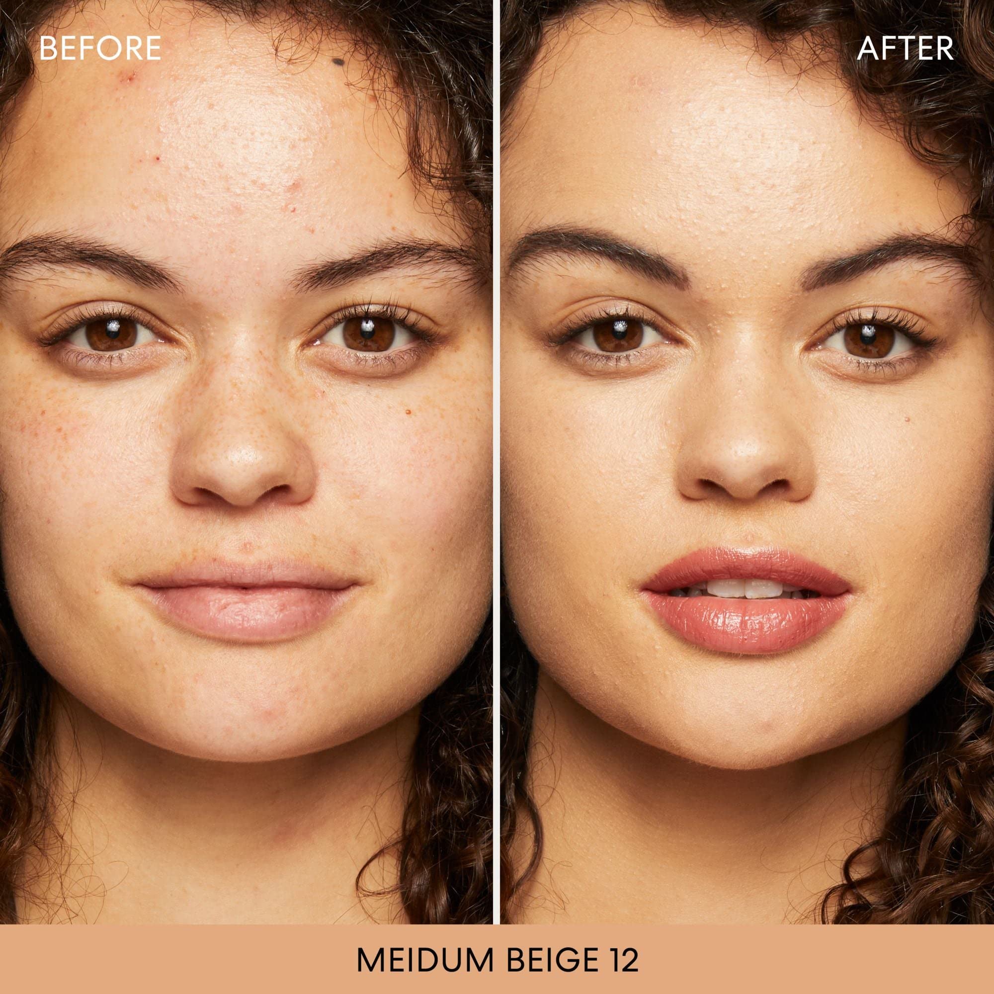 bareminerals Original base suelta SPF 15, aplicación con brocha para un acabado uniforme.