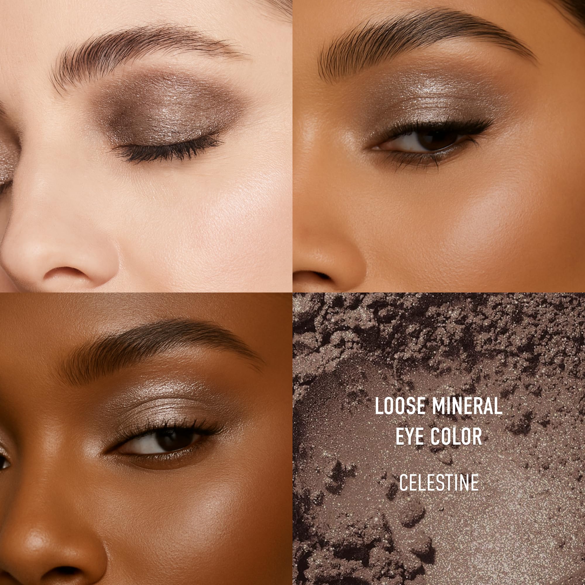BareMinerals Celestine sombra mineral brillo para efectos en los ojos luminosos.