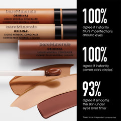 bareMinerals Concealer líquido: iluminación de ojos para un look despierto