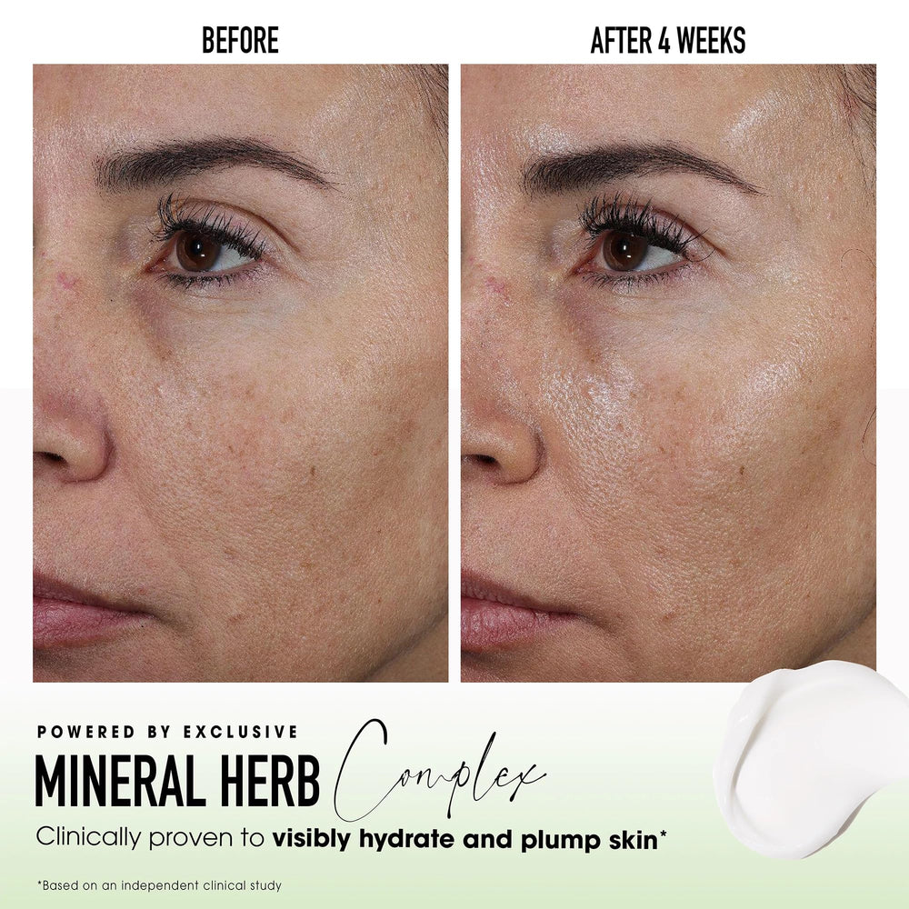bareminerals crema reparadora en envase elegante para uso diario.