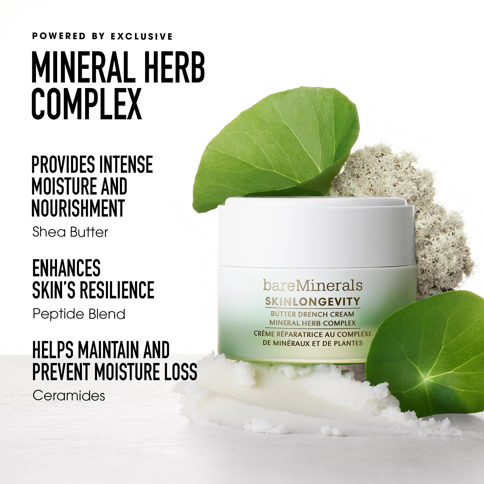 crema bareminerals rostro que aporta mayor radiancia y relleno suave.