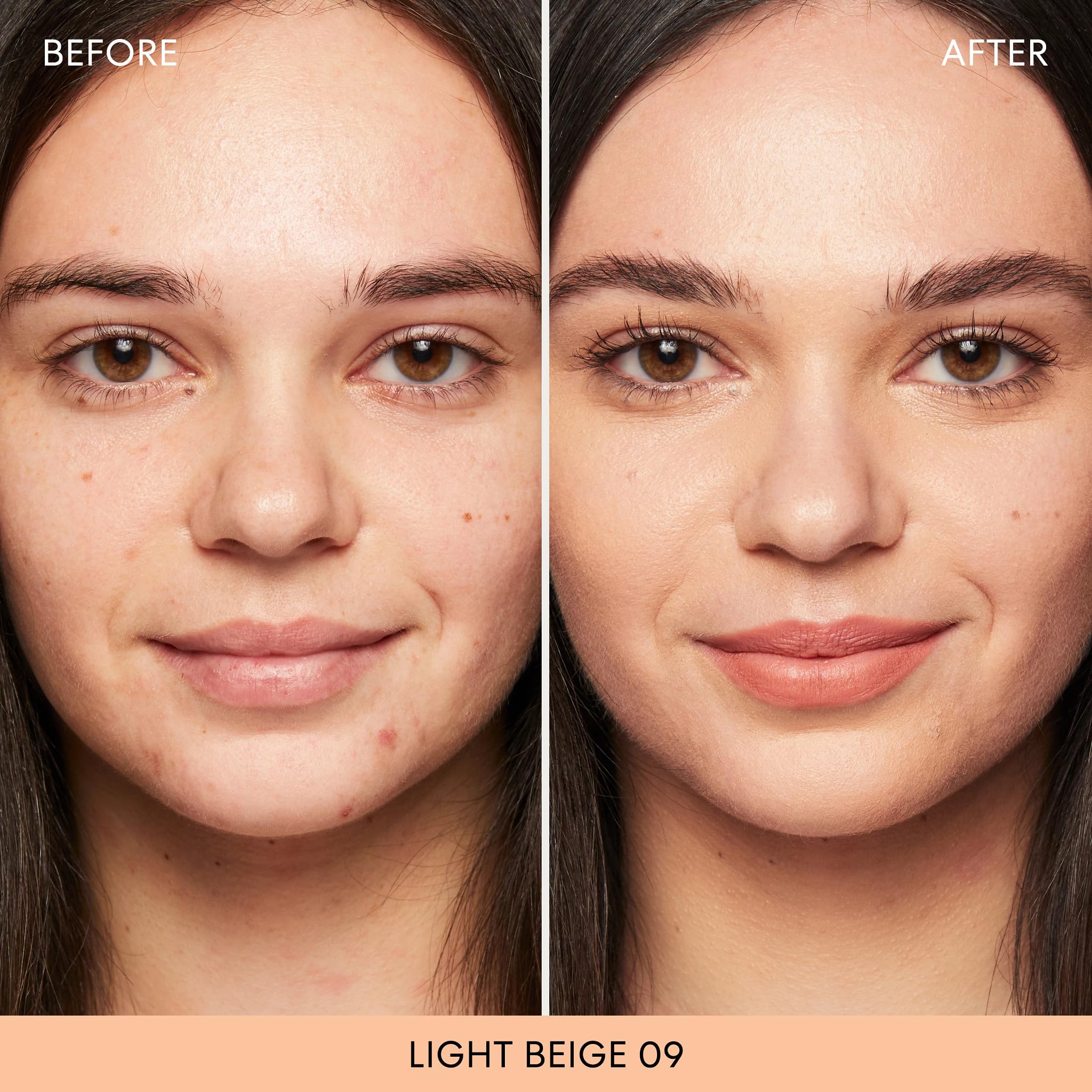 Envase BareMinerals para una aplicación precisa del polvo.