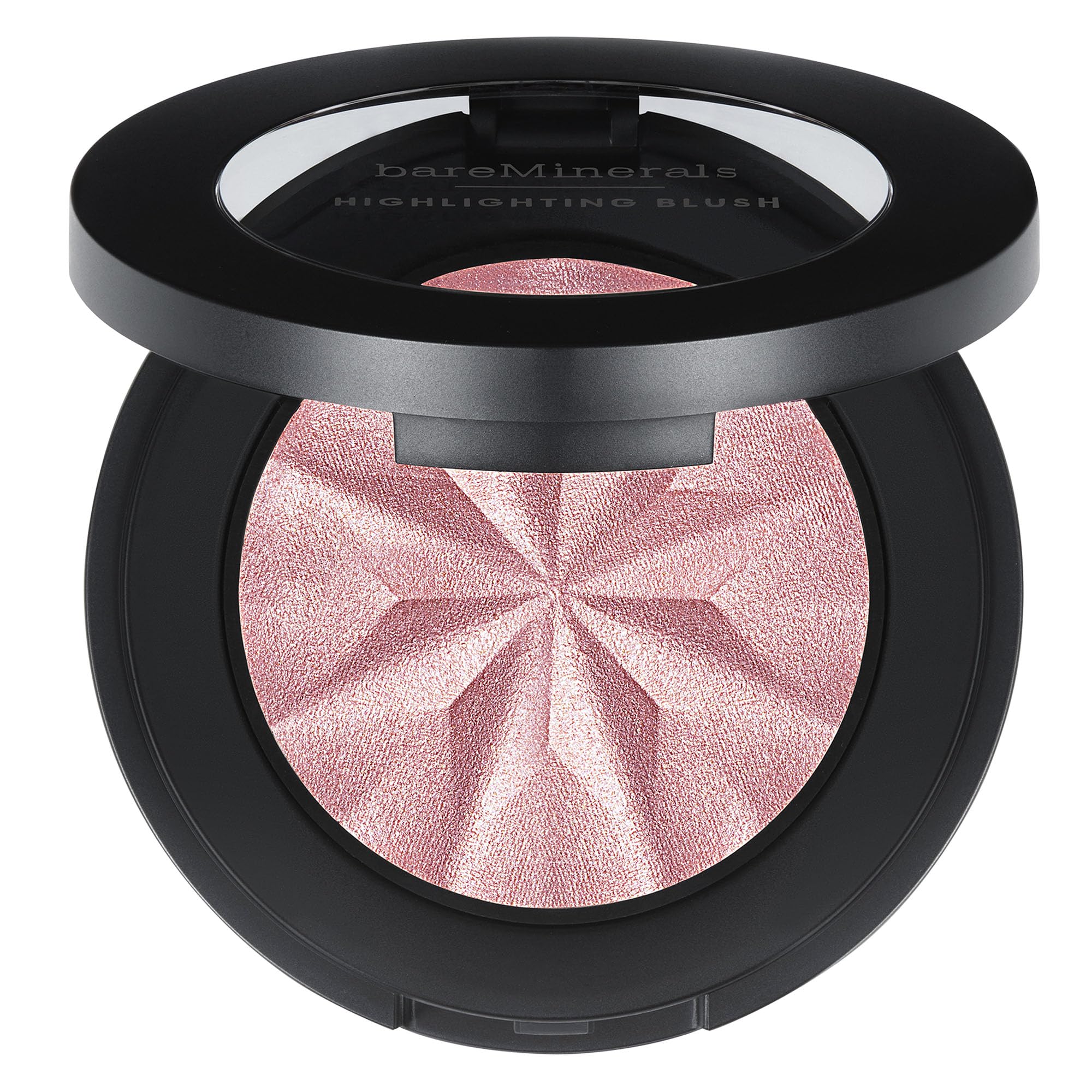 bareMinerals Gen Nude Highlighting Blush Rose Glow offre un éclat rosé lumineux sur les joues.