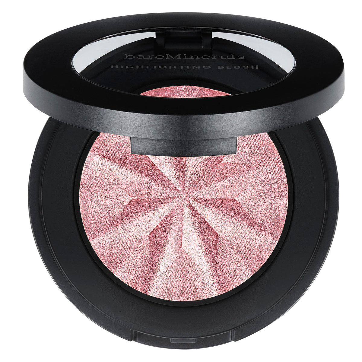 bareMinerals Gen Nude Highlighting Blush Rose Glow offre un éclat rosé lumineux sur les joues.