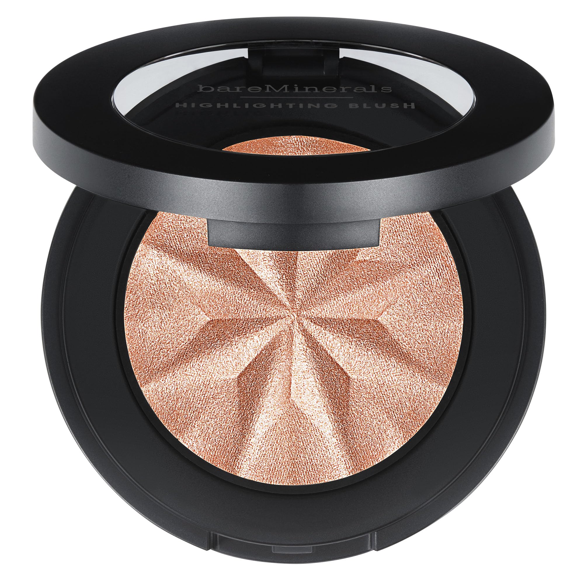 BareMinerals Gen Nude illuminateur Peach Glow texture soyeuse pour éclat naturel.