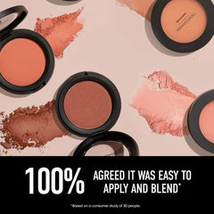 BareMinerals Gen Nude Poudre Blush effet mat naturel, rendu discret.