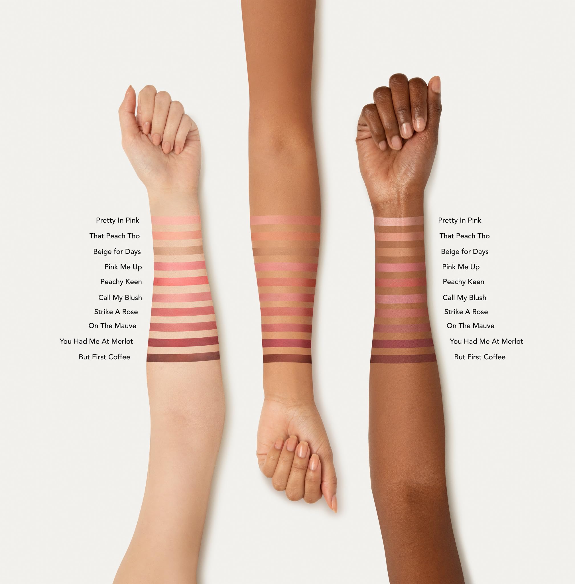 BareMinerals Gen Nude Poudre Blush reflets mineraux, pores estompés.