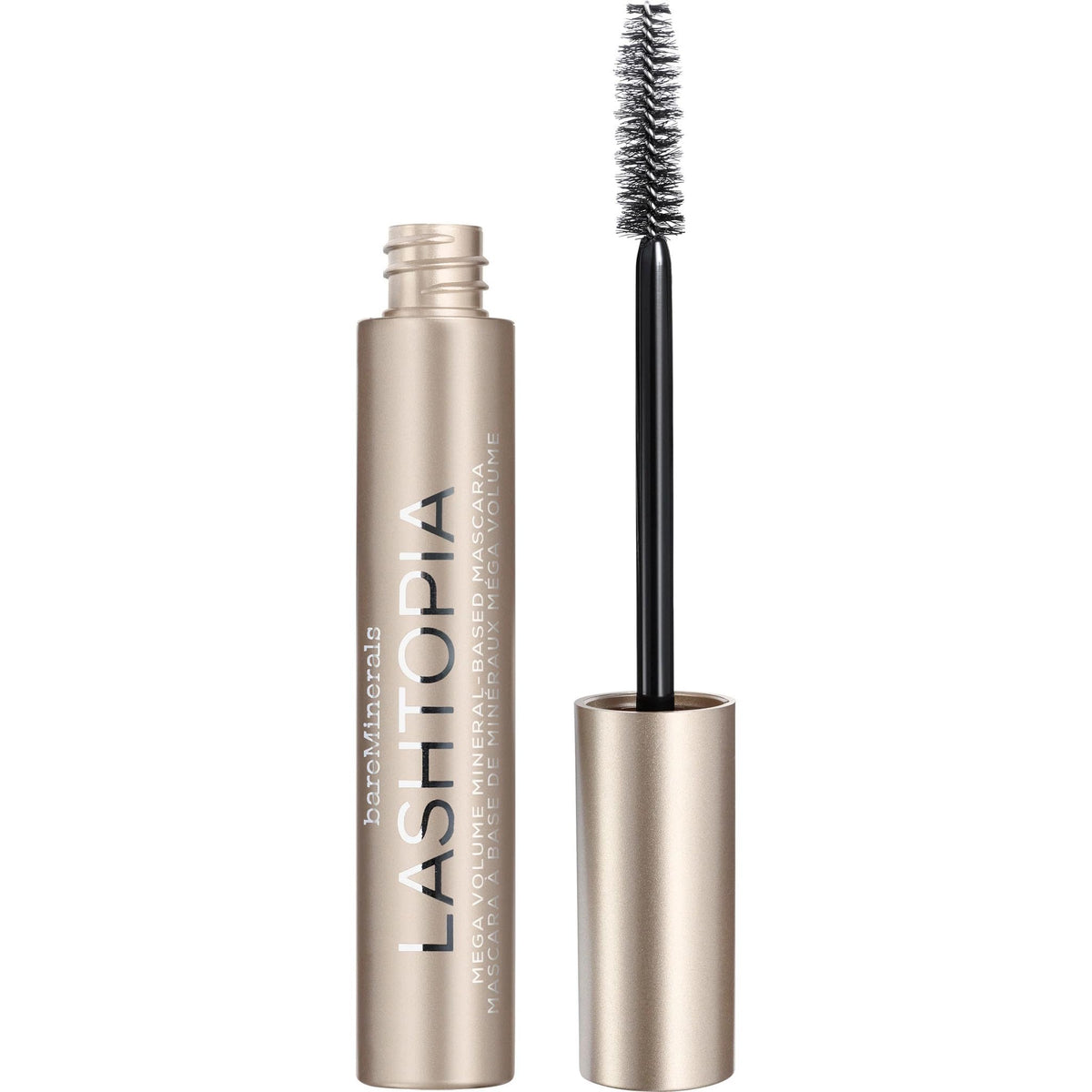 BareMinerals Lashtopia: aplicación mousse que aporta volumen ligero y definición suave.