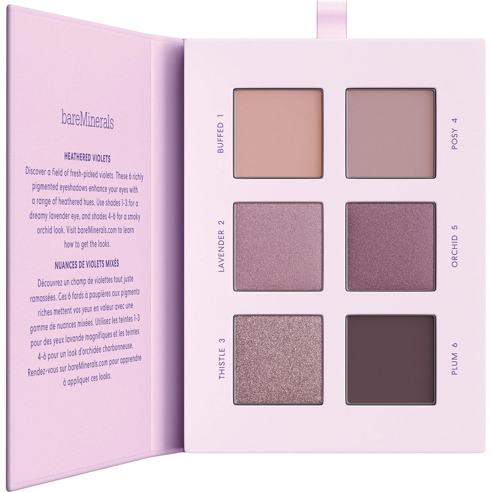 BareMinerals Mineralist Paleta Heathered empaque elegante y fórmula libre de talco para uso diario.