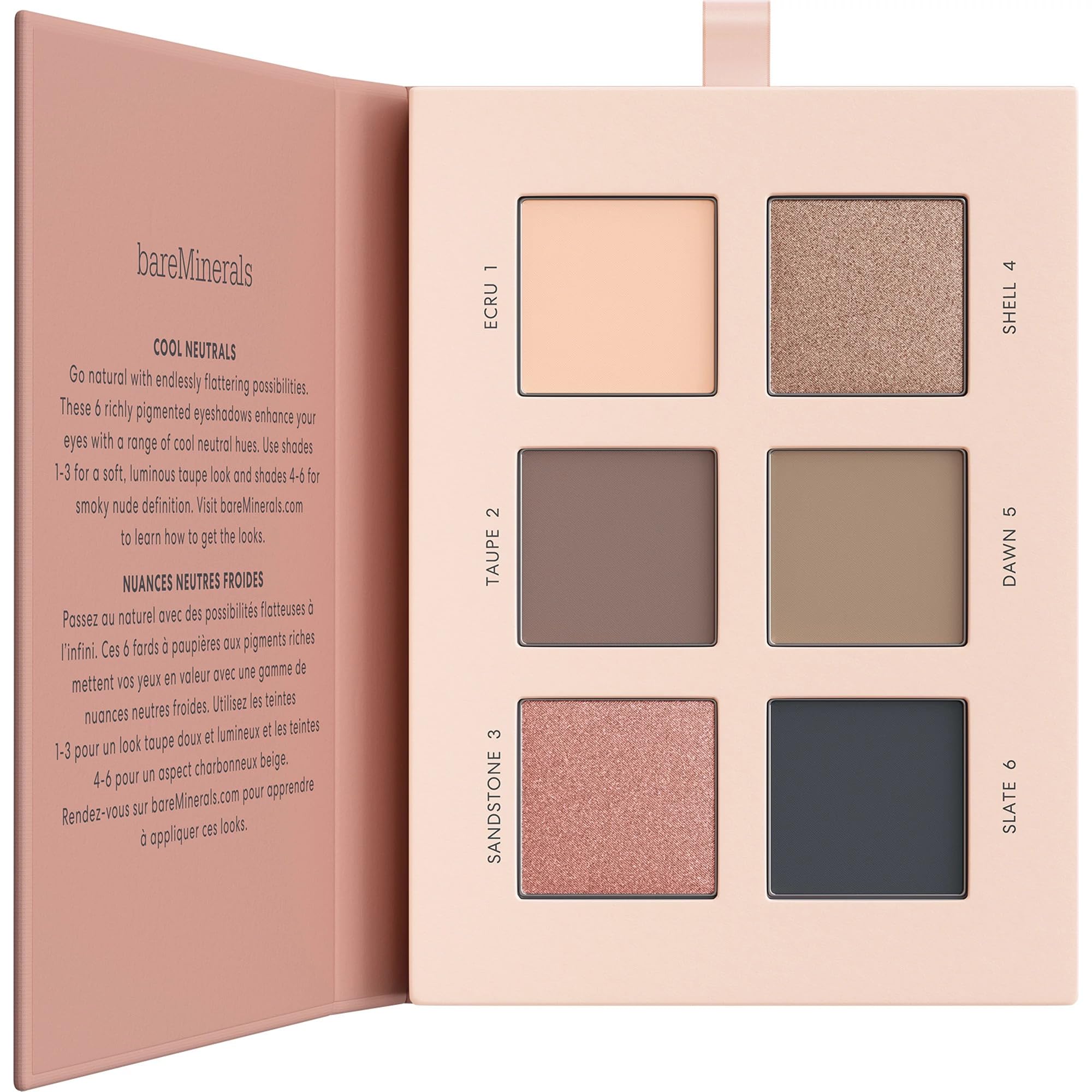 bareMinerals Paleta Mineralist tono natural, ideal para uso diario.