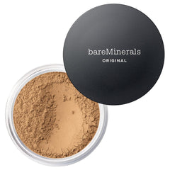 bareMinerals Original en empaque compacto, tono bronce dorado 20, para uso diario.