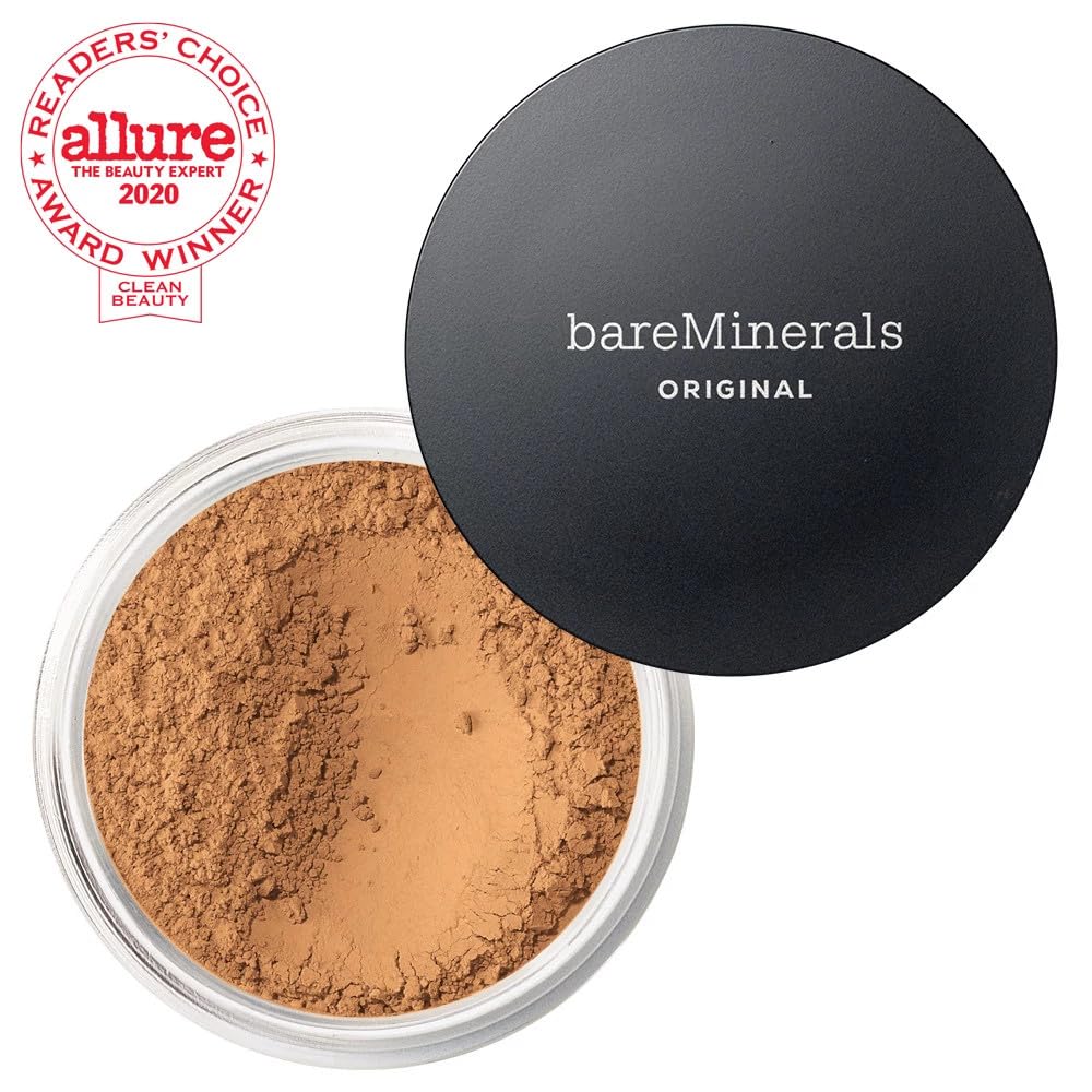 BareMinerals Polvo Suelto Original, fórmula no comedogénica que cuida los poros.