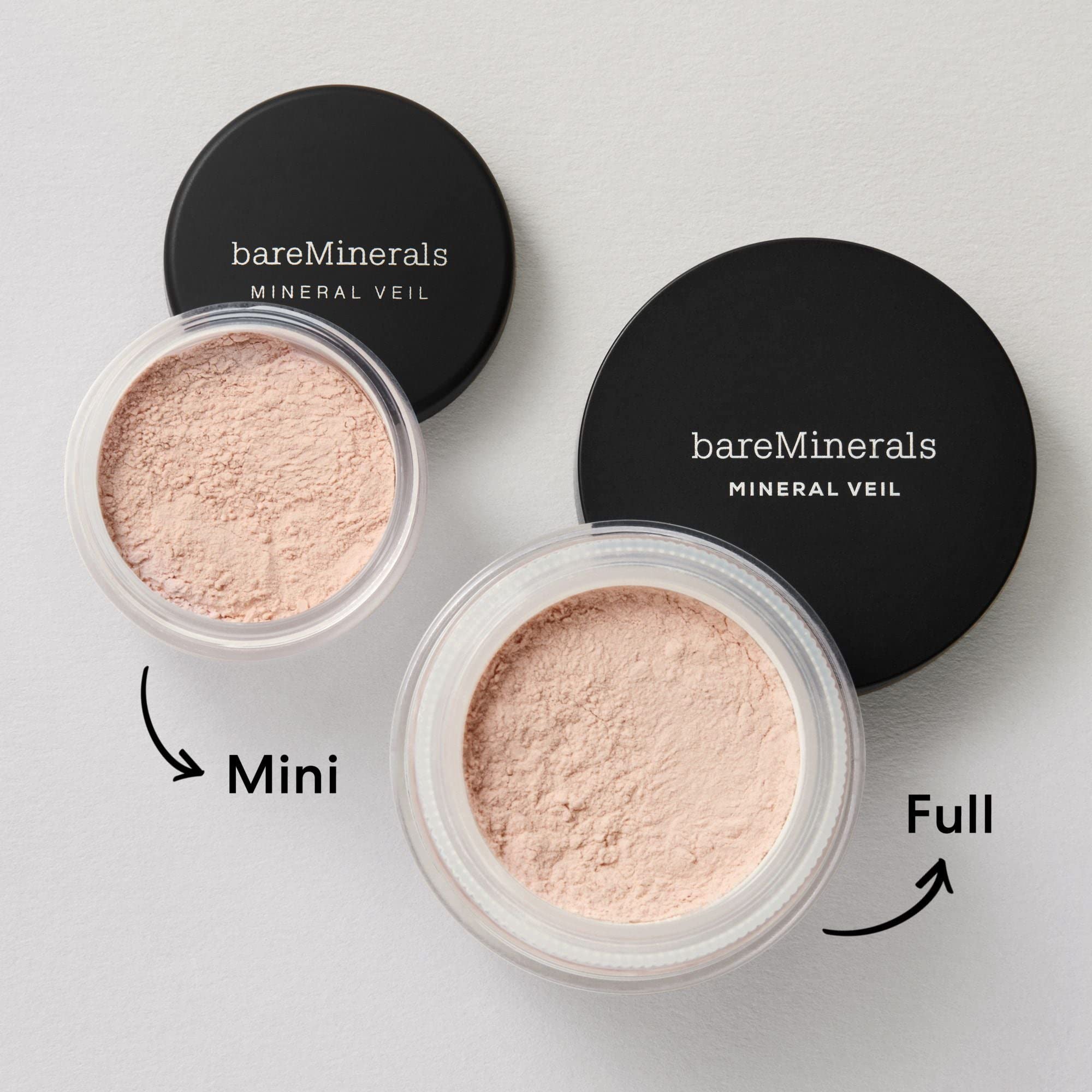 Producto BareMinerals con prueba dermatológica, apto para piel sensible.