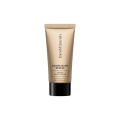 BareMinerals Complexion Rescue crema tintada Suede 04 en envase, hidratación ligera para piel seca.