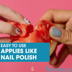 BARIELLE Clearly Noticeable Nail Thickener acabado transparente para uñas pulidas y resistentes.
