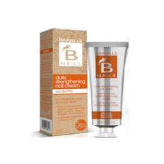 Barielle fórmula con biotina y vitamina E para uñas frágiles.
