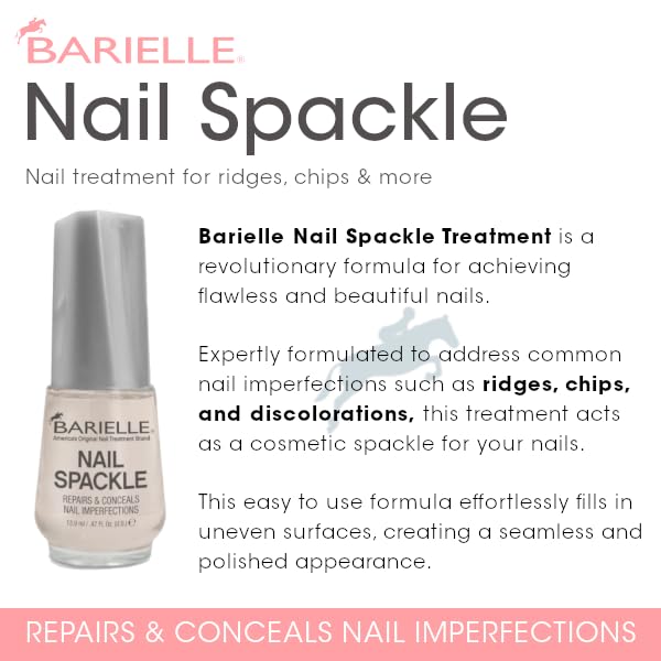 Barielle Nail Spackle camufla uñas para un acabado limpio y uniforme.