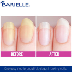 Barielle blanqueador de uñas: brillos naturales que destacan.