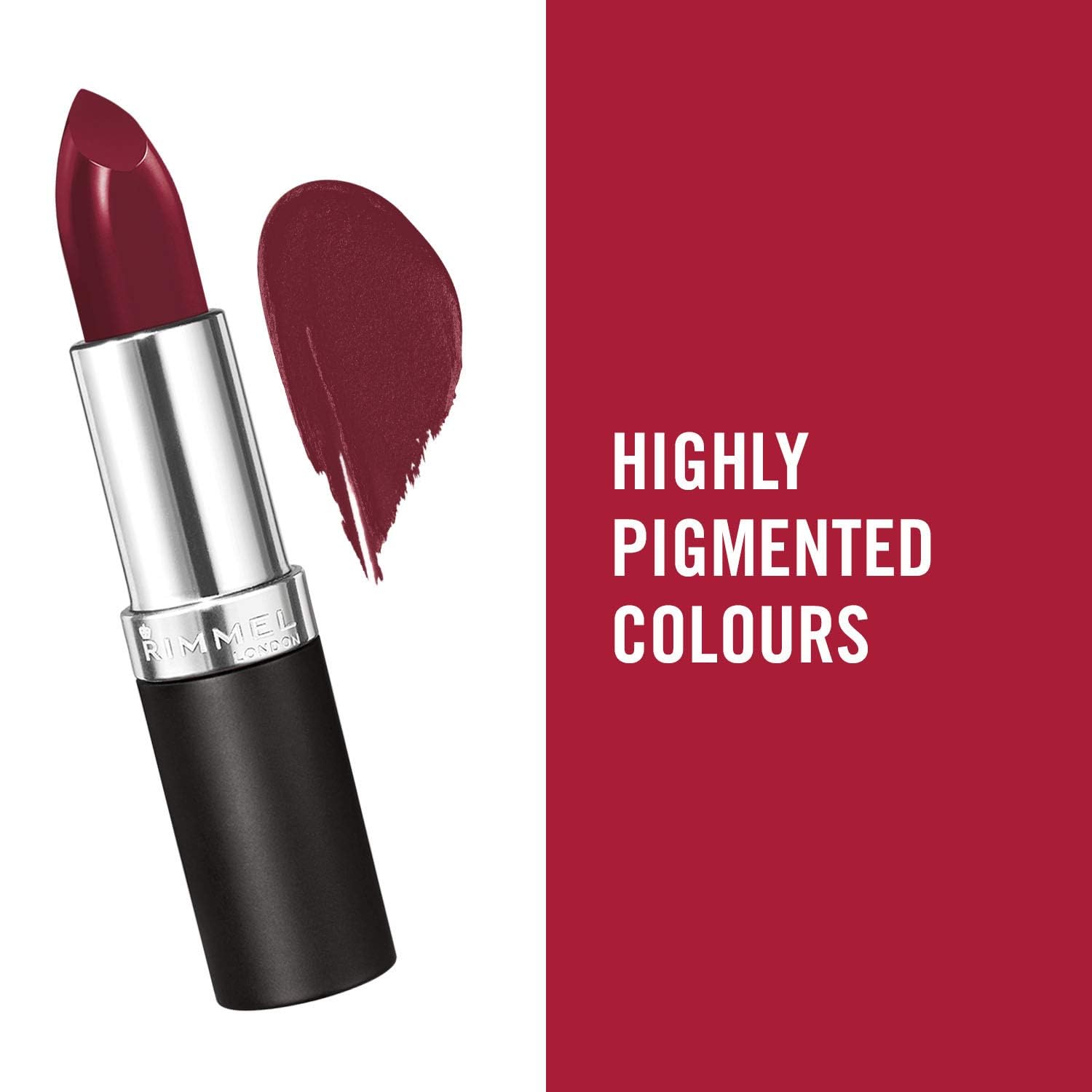 Berry Misschief de Rimmel en tono frambuesa llamativo