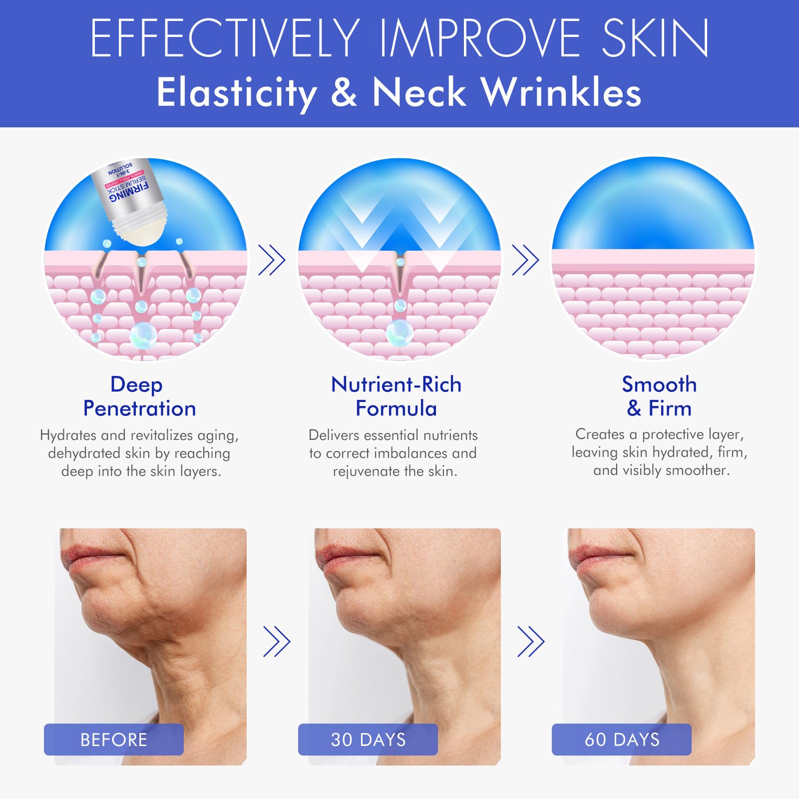 Barra Firmeza Retinol Avanzado textura cremosa para cuidado diario.