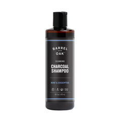 Barrel & Oak: botella de champú con carbón activado para frescura duradera