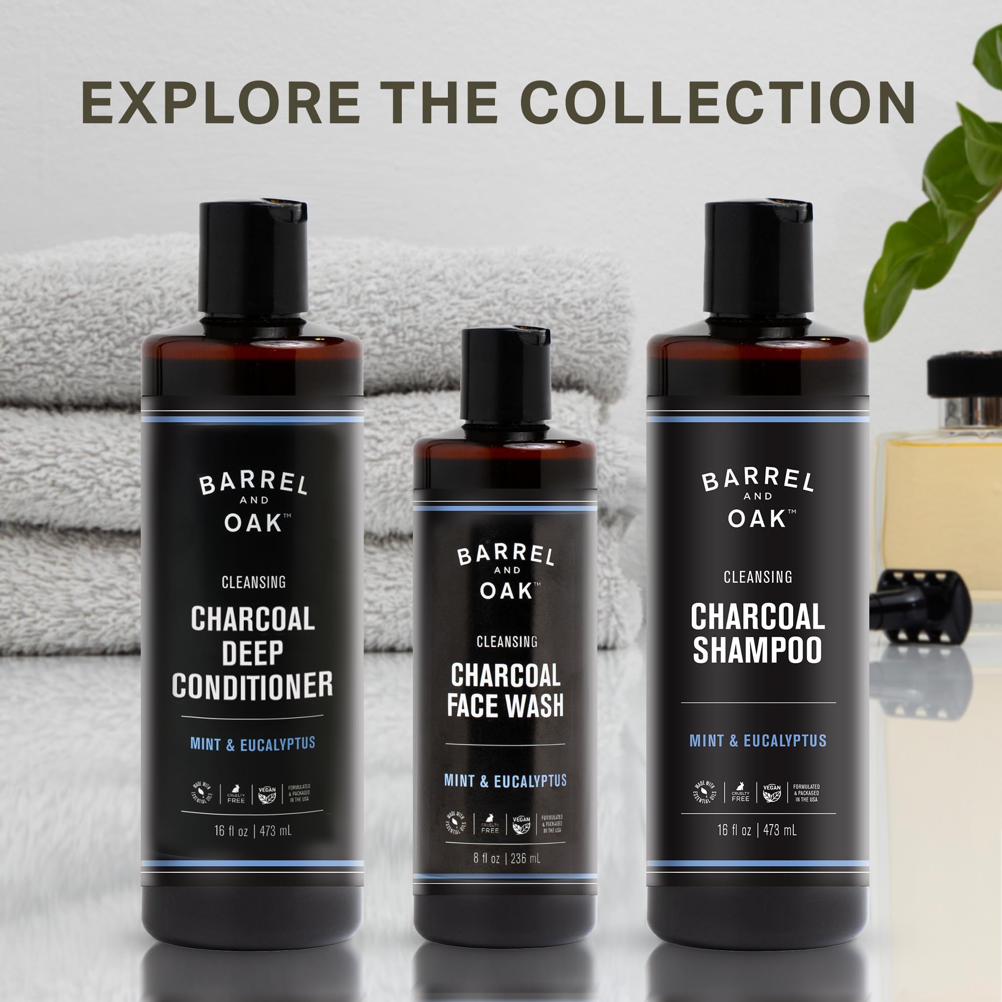 Barrel & Oak: cabello suave y manejable tras lavado ligero