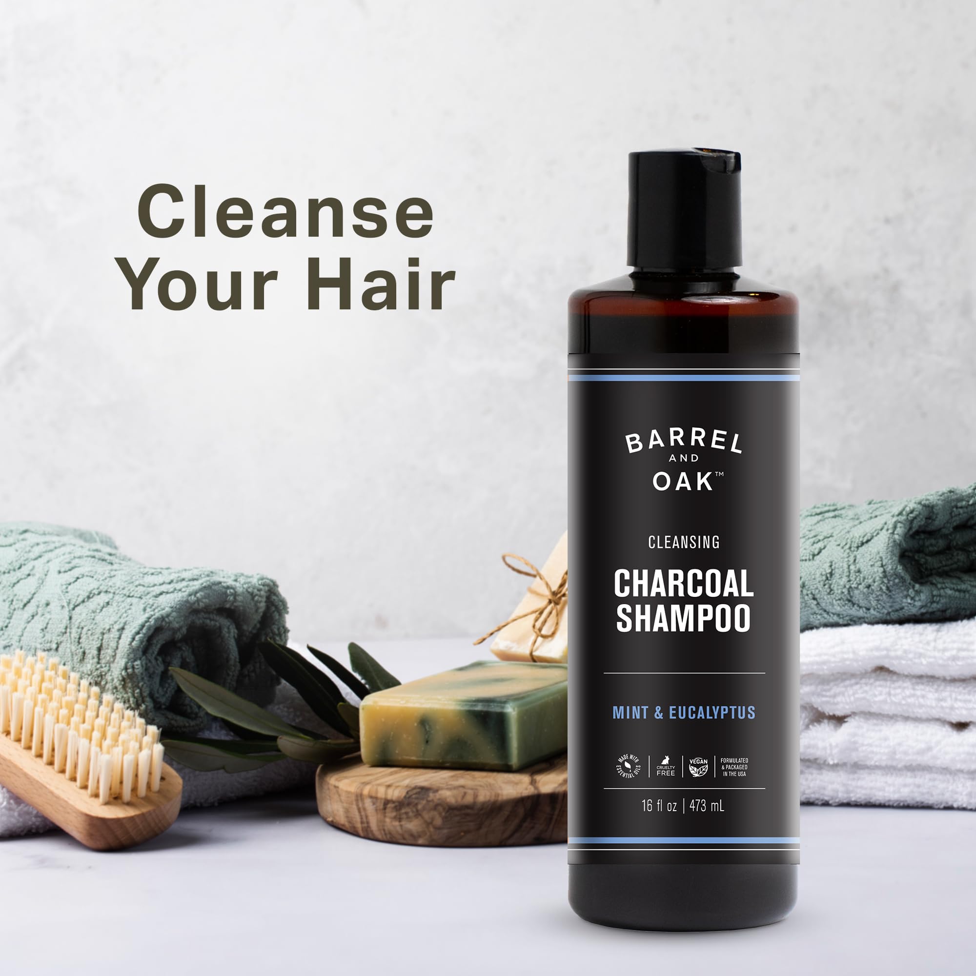 Barrel & Oak: espuma refrescante que limpia sin dejar peso en el cabello