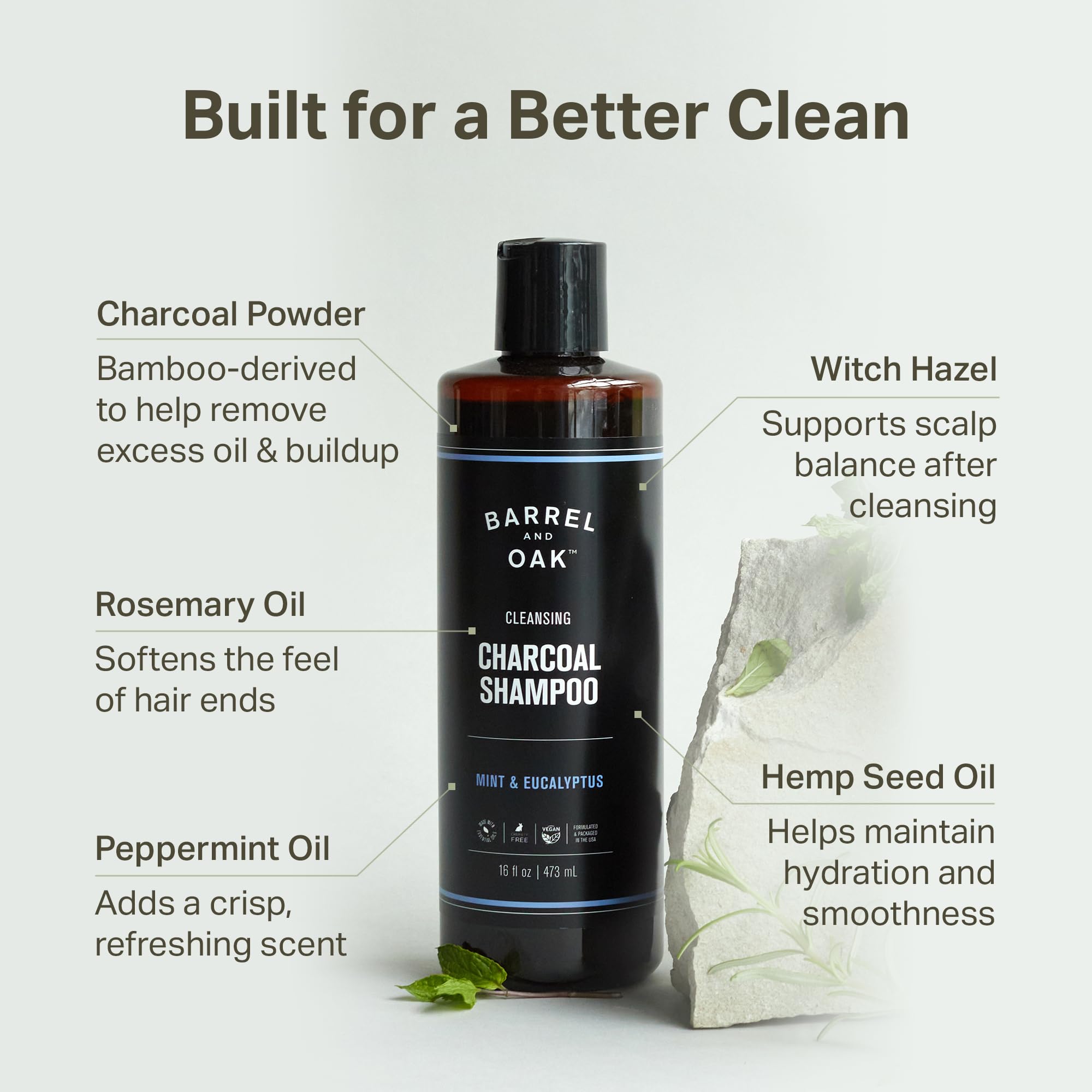 Barrel & Oak: infusión de menta y eucalipto para aroma revitalizante