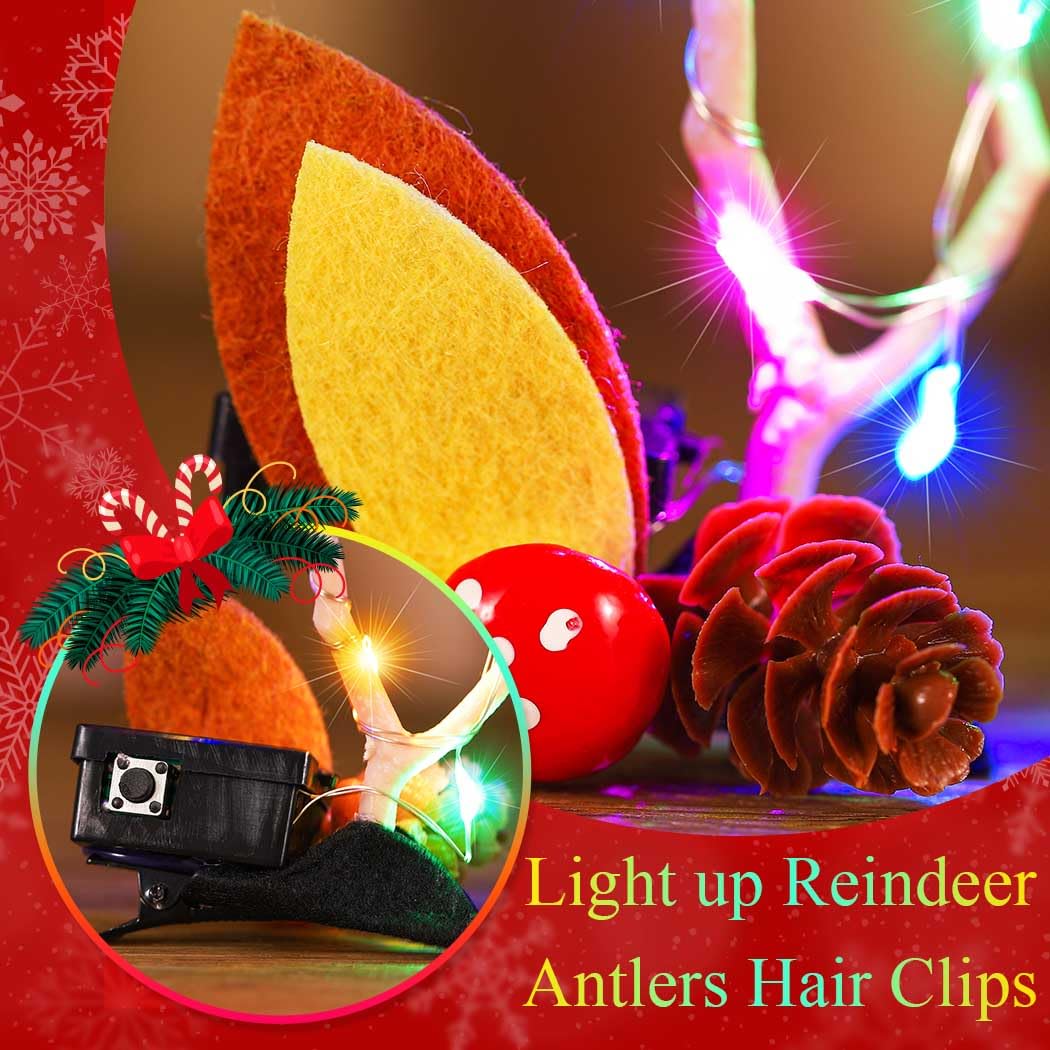 Bartosi accesorio navideño para regalo y fiesta con luz.