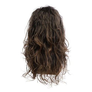 Baruisi peluca para hombre largo, ideal para fiestas y disfraces