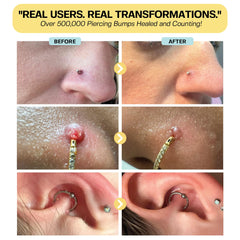 BASE LABORATORIES Cuidado para piercings en nariz, apoyo al proceso de sanación.