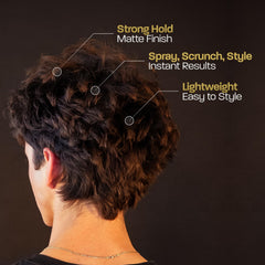 Aplicación rápida en cabello seco con BASED BODYWORKS