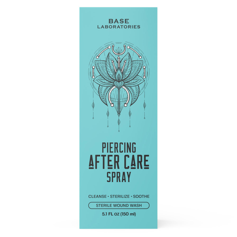 BASE LABORATORIES ayuda contra bultos y queloides en perforaciones.