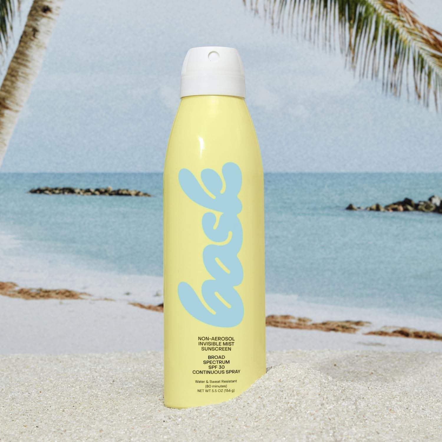 Bask Suncare SPF30 aplicacion-360-grados permite cubrir todo el cuerpo desde cualquier angulo