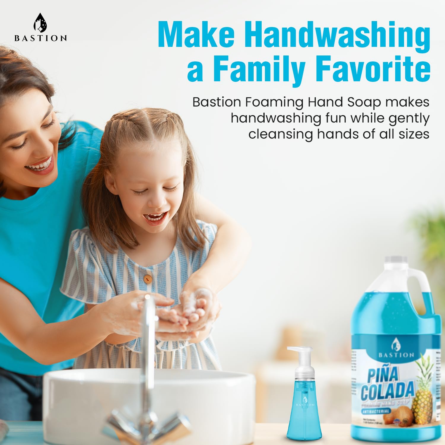 Fórmula suave y segura para familias y mascotas con ingredientes balanceados.