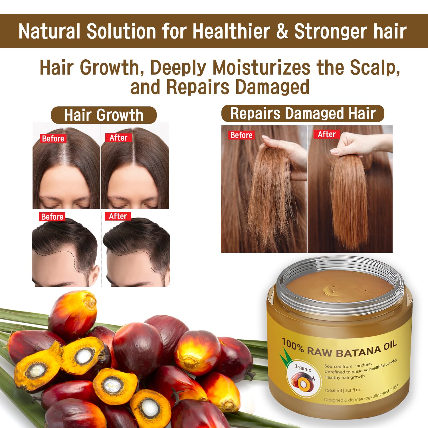 Aceite de batana aporta brillo suave y cabello sedoso