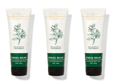 Bath and Body Works crema corporal aromaterapia: eucalipto y menta para relajación.