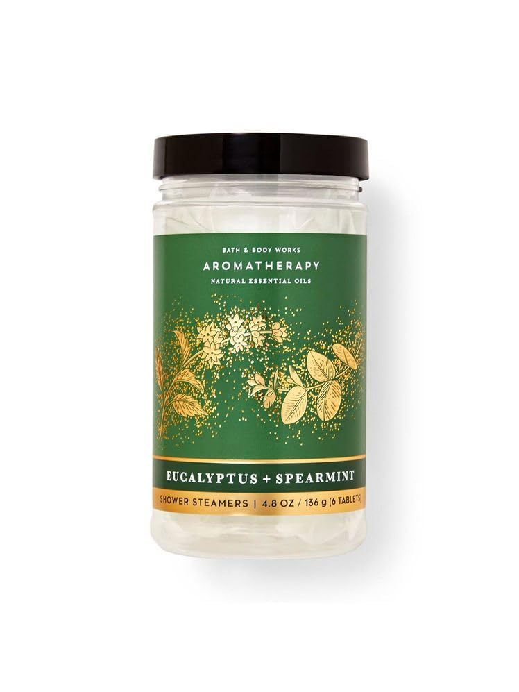Bath & Body Works Aromaterapia para ducha con eucalipto y menta, experiencia de spa en casa