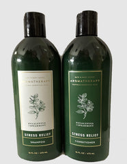 Botella de champú Bath & Body Works Aromaterapia Eucalipto Menta, fragancia calmante para el día