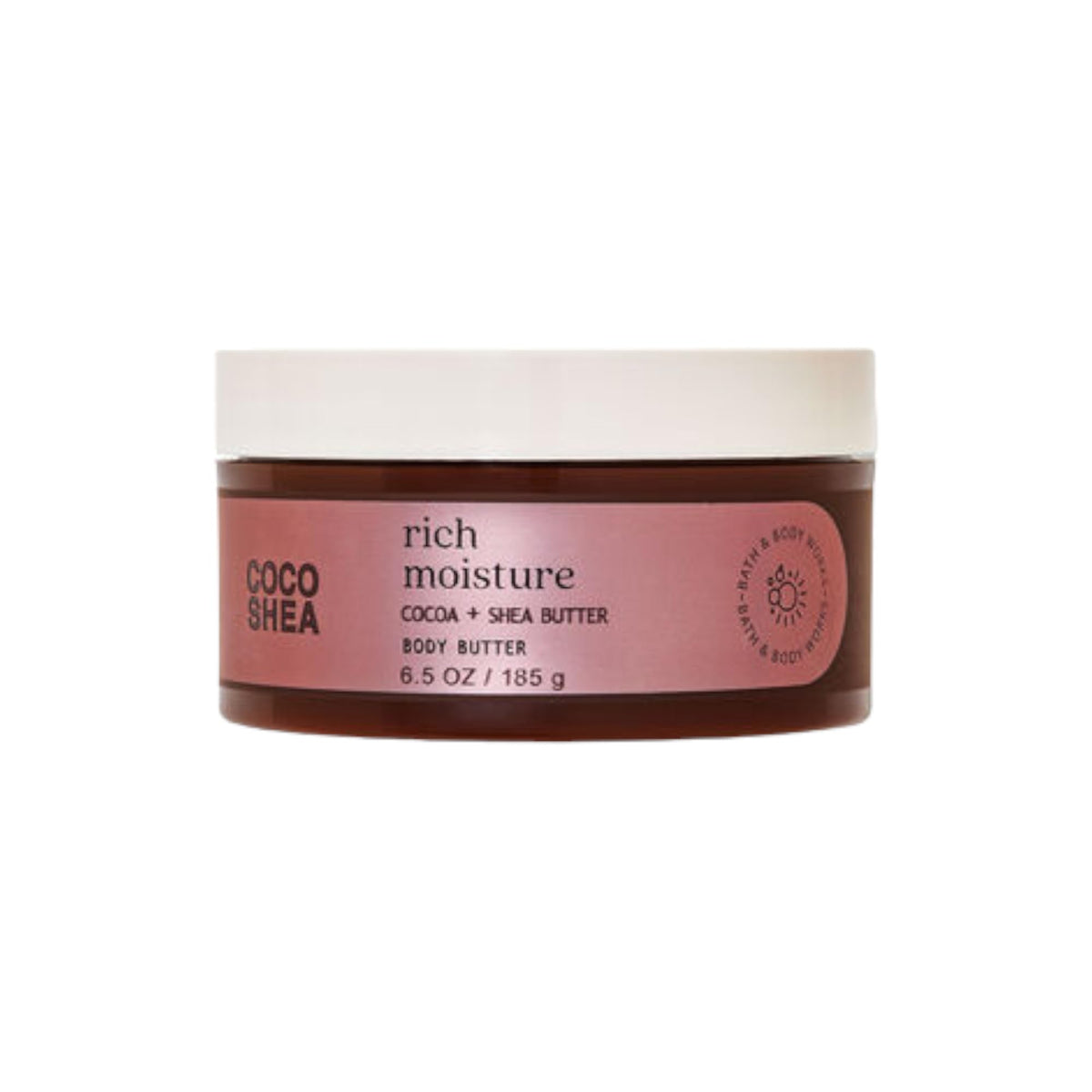 Bath & Body Works Body Butter, textura cremosa de coco y karité, hidratación de larga duración.