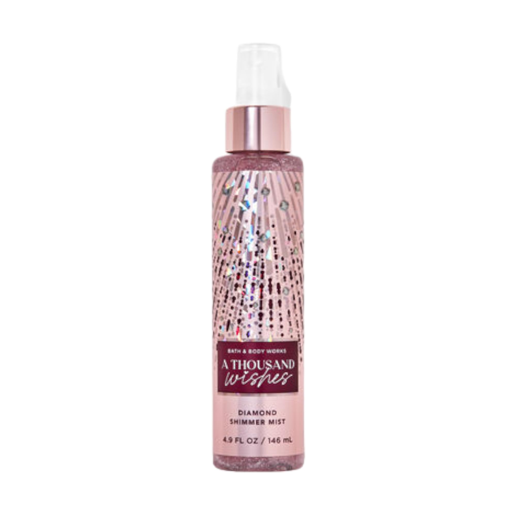 Bath and Body Works Diamond Shimmer Mist, brillo diamante para uso diario y ocasiones.