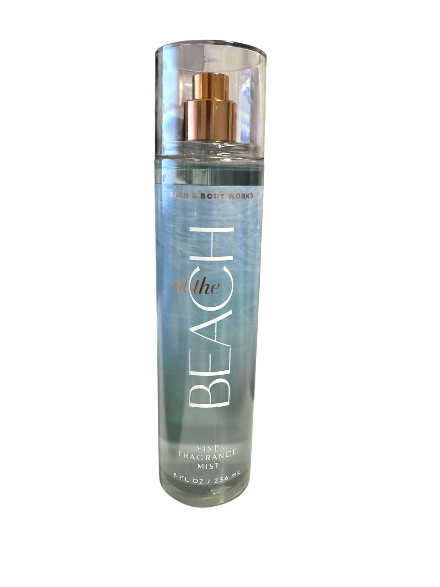 Bath & Body Works bruma en la playa, bruma ligera para aroma fresco.