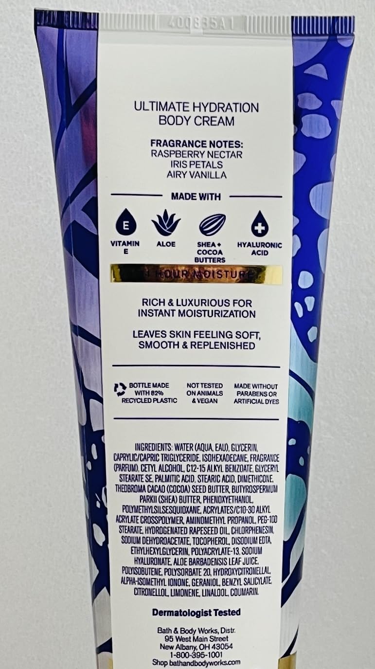 Conjunto de dos cremas Bath & Body Works Mariposa de 8 onzas, aroma duradero para la piel