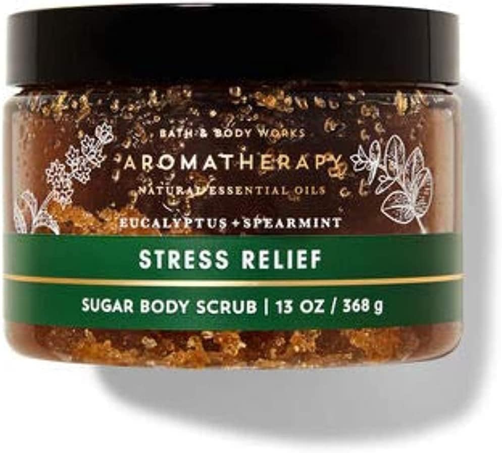 Bath and Body Works exfoliante azúcar con aroma de eucalipto y menta para uso diario en ducha