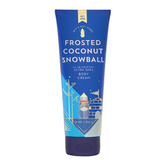 Bath & Body Works Frosted Coconut Snowball crema Ultra Shea para piel suave y nutrida.