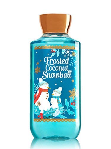 Bath & Body Works Frosted Coconut Snowball, gel de ducha nevado, aroma envolvente para la piel