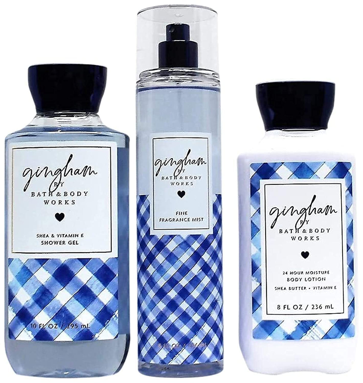 Gingham Bath & Body Works : gel douche rafraîchissant pour le quotidien.