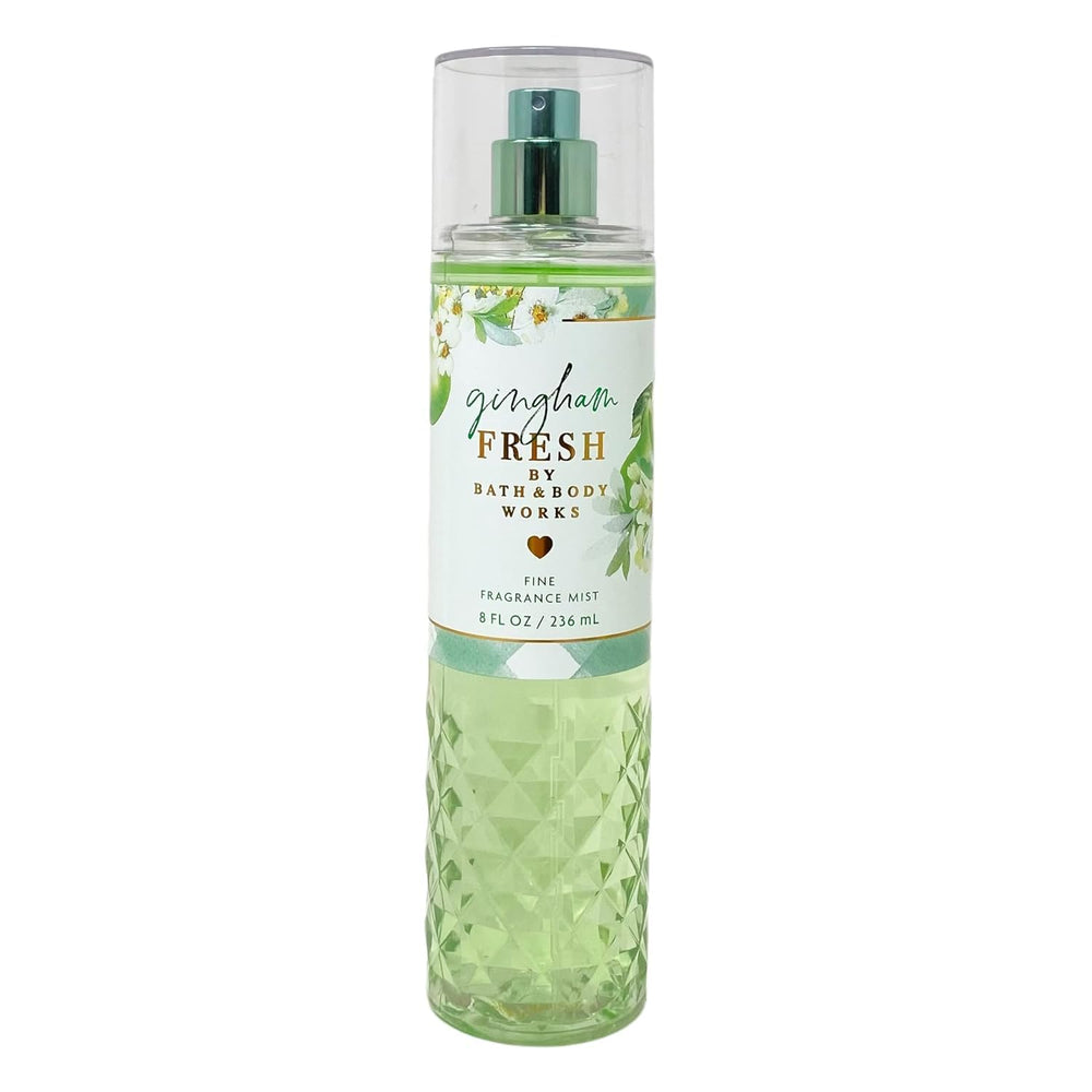 Spray corporal Bath & Body Works Gingham Fresh: aroma ligero y cobertura suave para la piel
