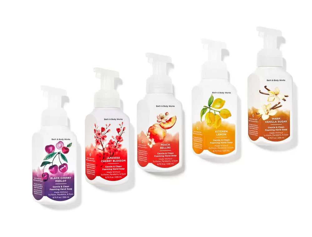 Botella reciclada Bath & Body Works jabón espumoso para casa